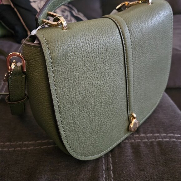 Kate Spade Kayla Saddle Bag Cedar Stand - Picture 2 of 8